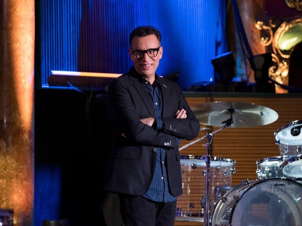 Fred Armisen in Fred Armisen: Standup For Drummers on Netflix