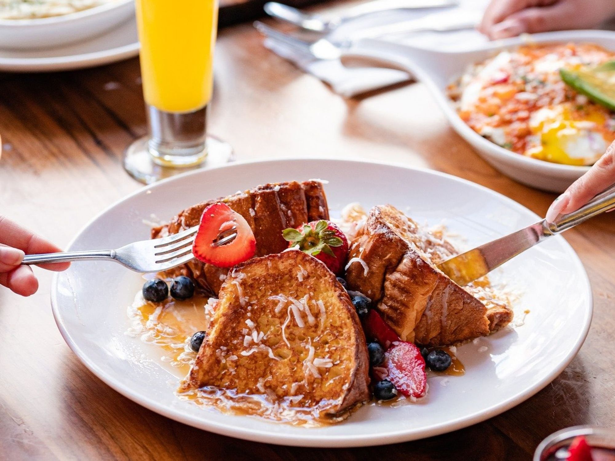 french toast broken yolk cafe