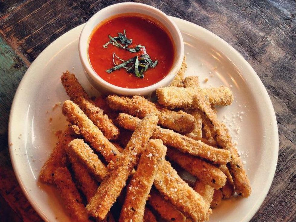 Fried eggplant at Zoli's NY Pizza Tavern