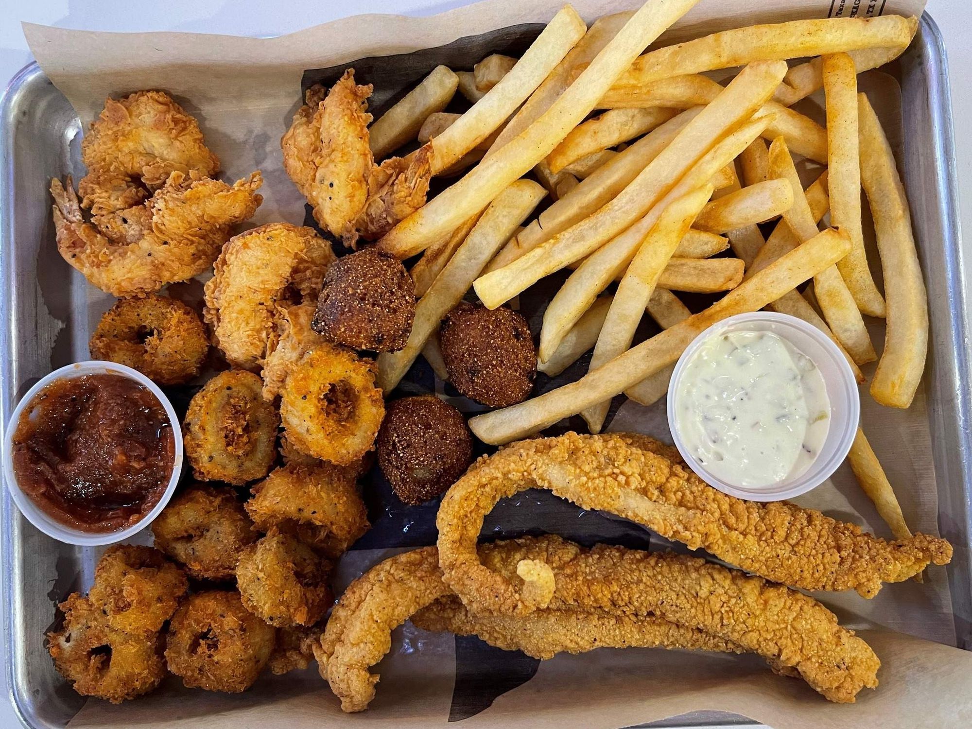 fried platter from Rockin' S
