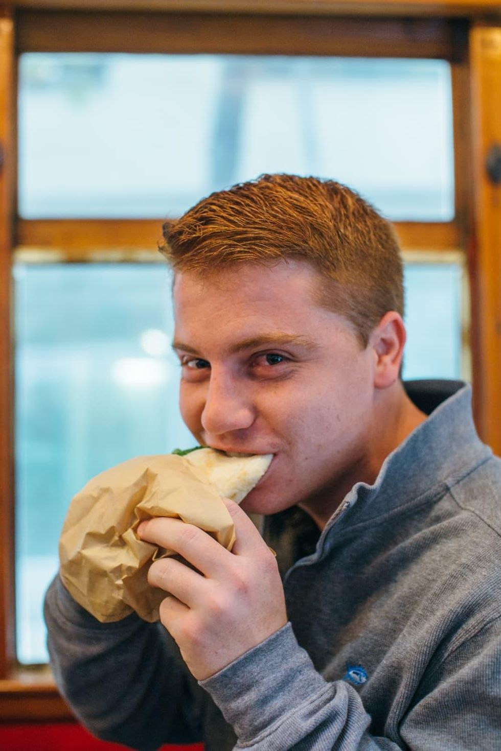 Frost pop-up on McKinney Avenue Trolley