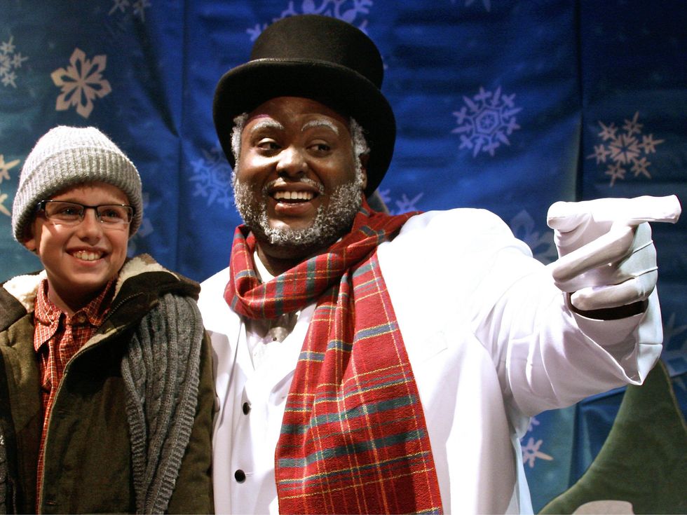 Frosty the Snowman at Casa Manana in Fort Worth