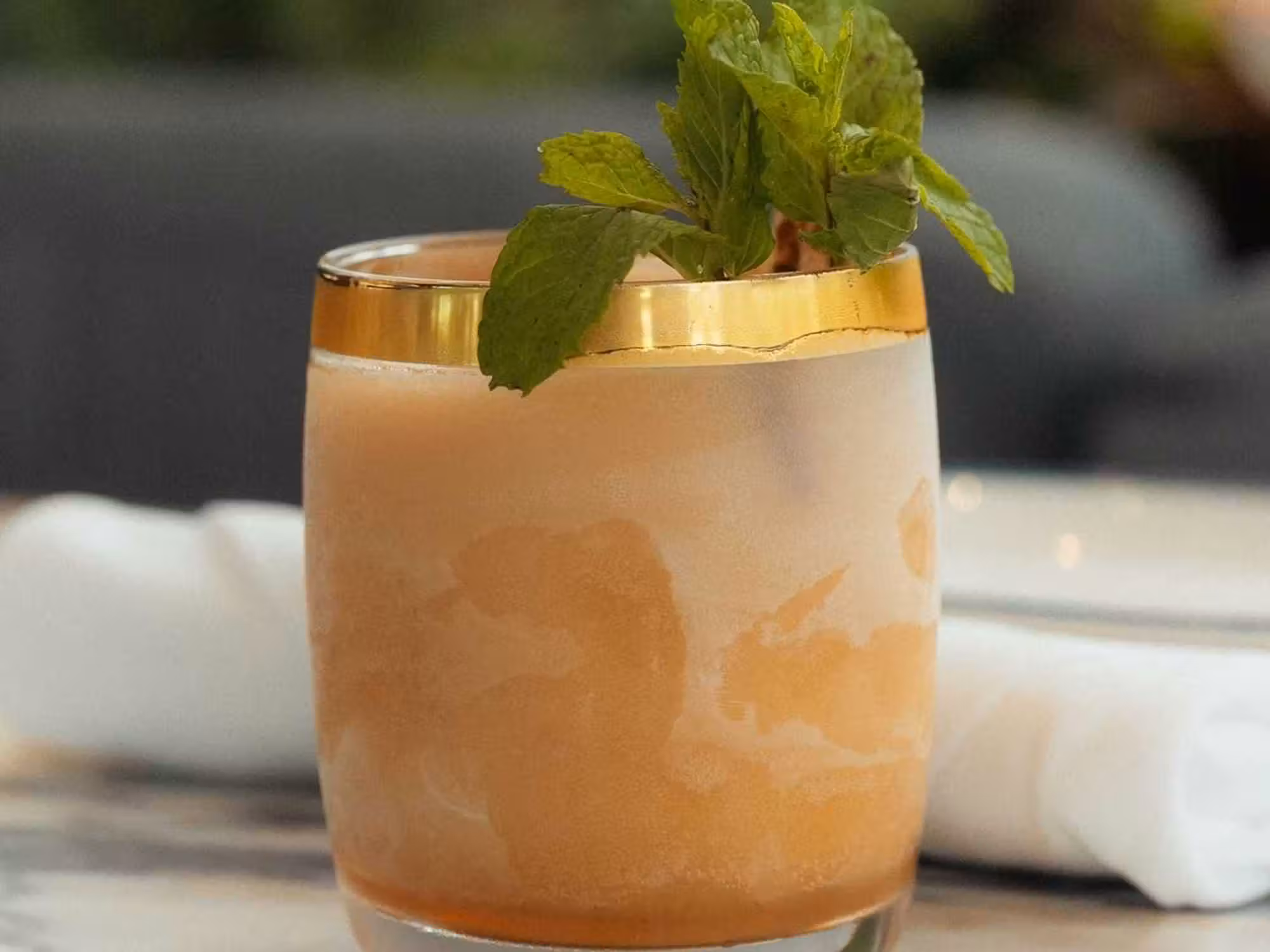 Frozen drink at Even Coast.