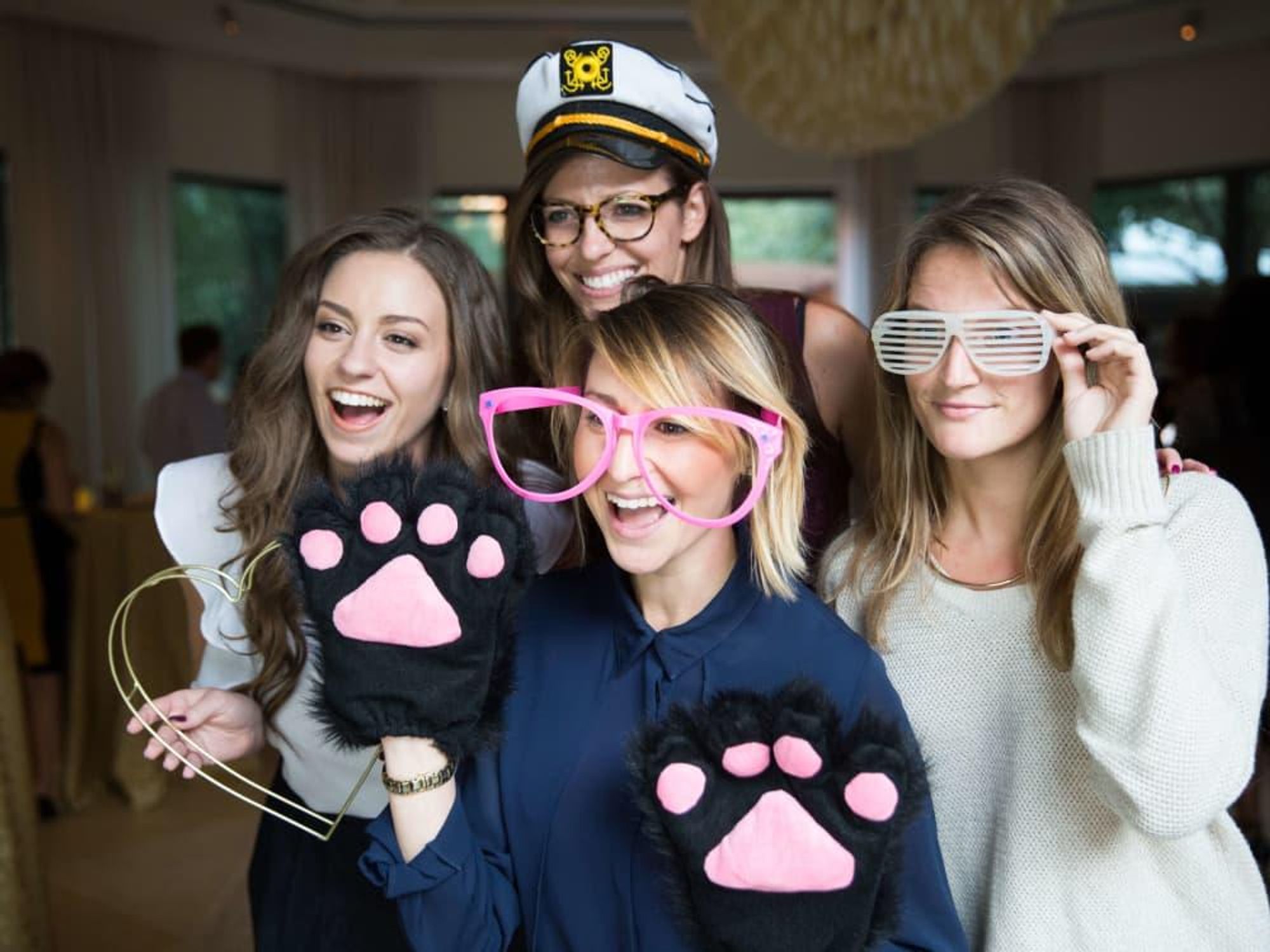 Fun at the photo booth