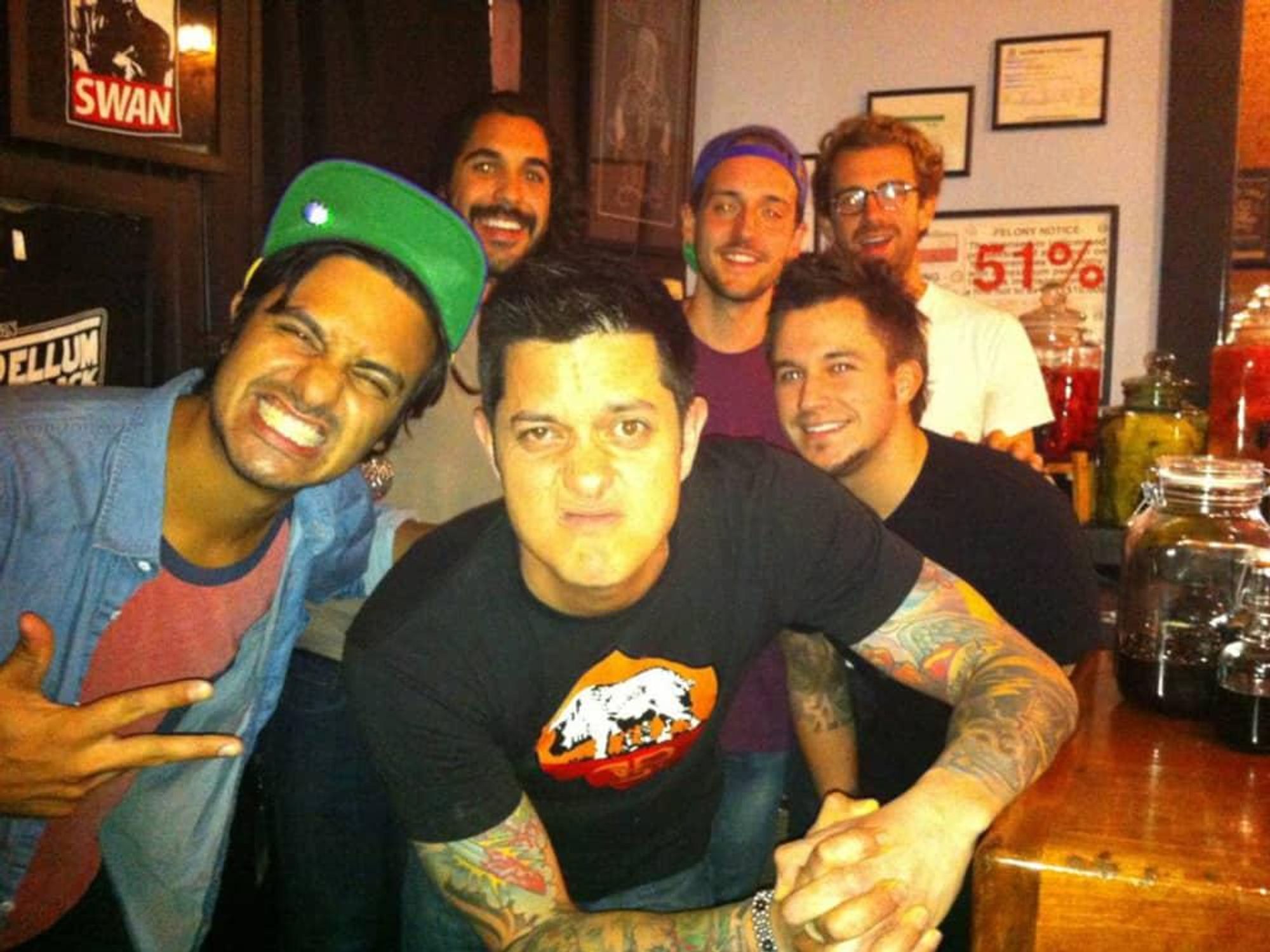 Gabe Sanchez at the Black Swan Saloon