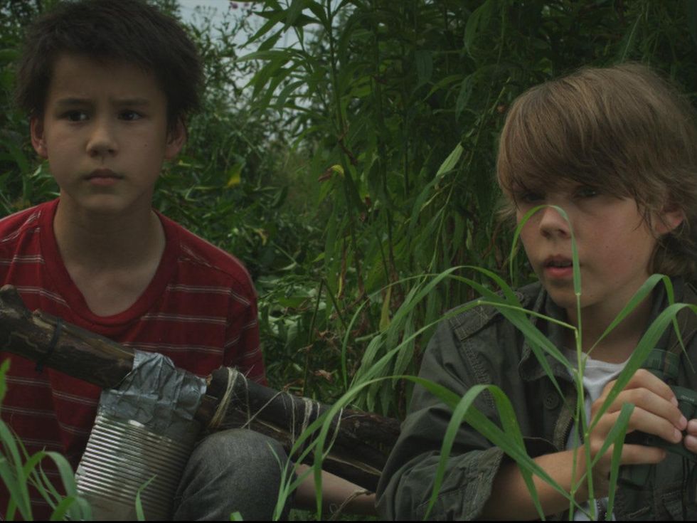 Gage Munroe as General PK and actor in I Declare War