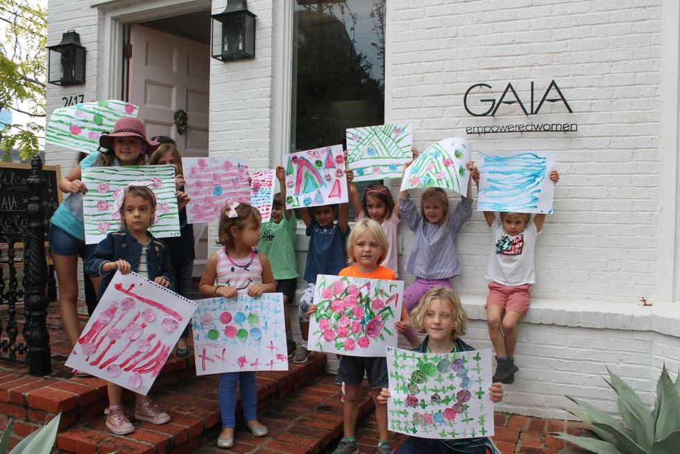 Gaia kids' art workshop