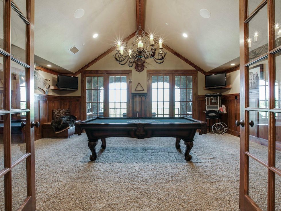 Game room at 1724 Wisteria Way in Westlake
