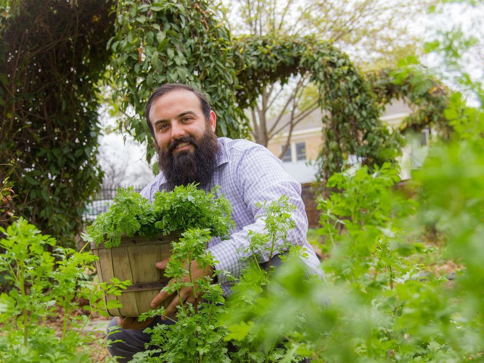 Garden Cafe gardener Cody Hennigan