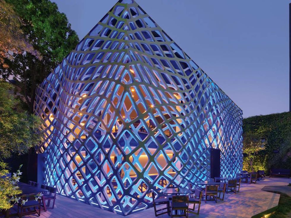 Garden view of Tori Tori