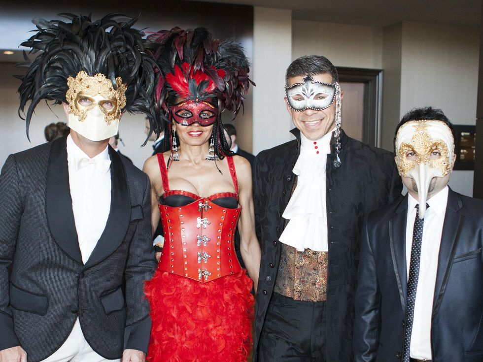 Gary Tigges, Veronika Nicholson, Lee Borchert, Cyrus Hadjesmaili at House of DIFFA 2014