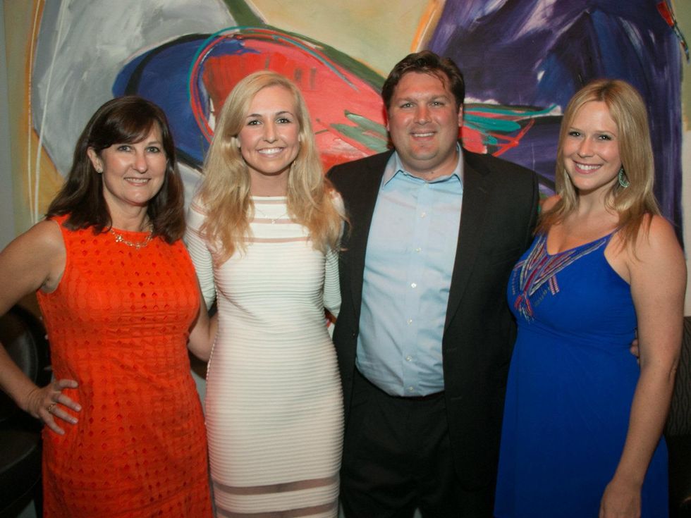 gay waltrip donnell, sarah harvey, brent karrington, whitney brune, lee park wrap up party