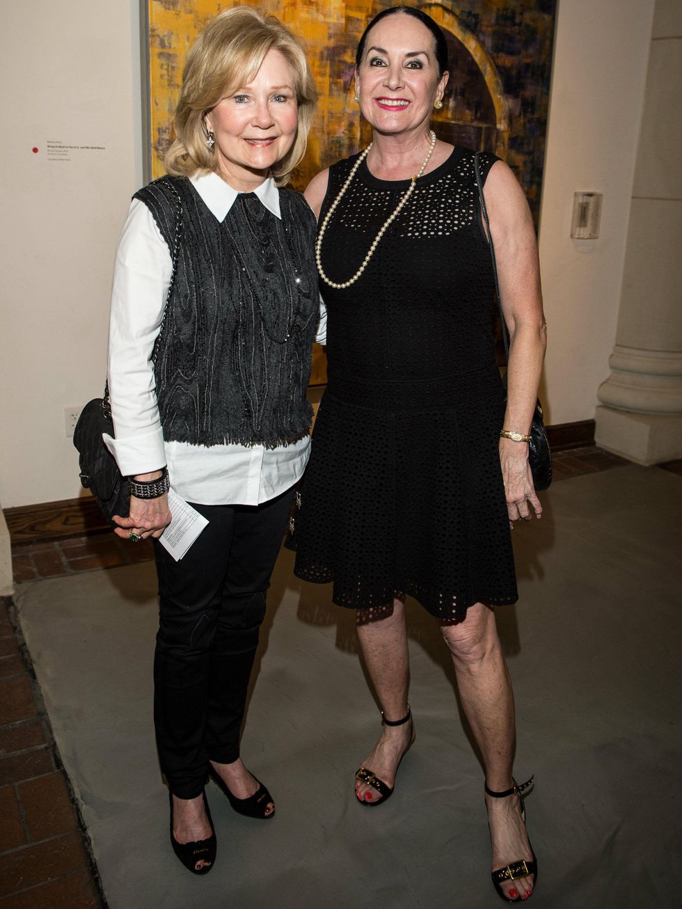 Gayle Stoffel, Jacque Wynne, Barbara Hines opening