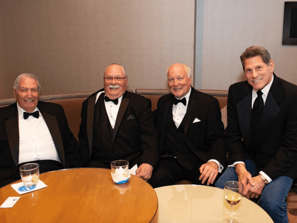 Gene Stallings, DD Lewis, Cliff Harris and Charlie Waters