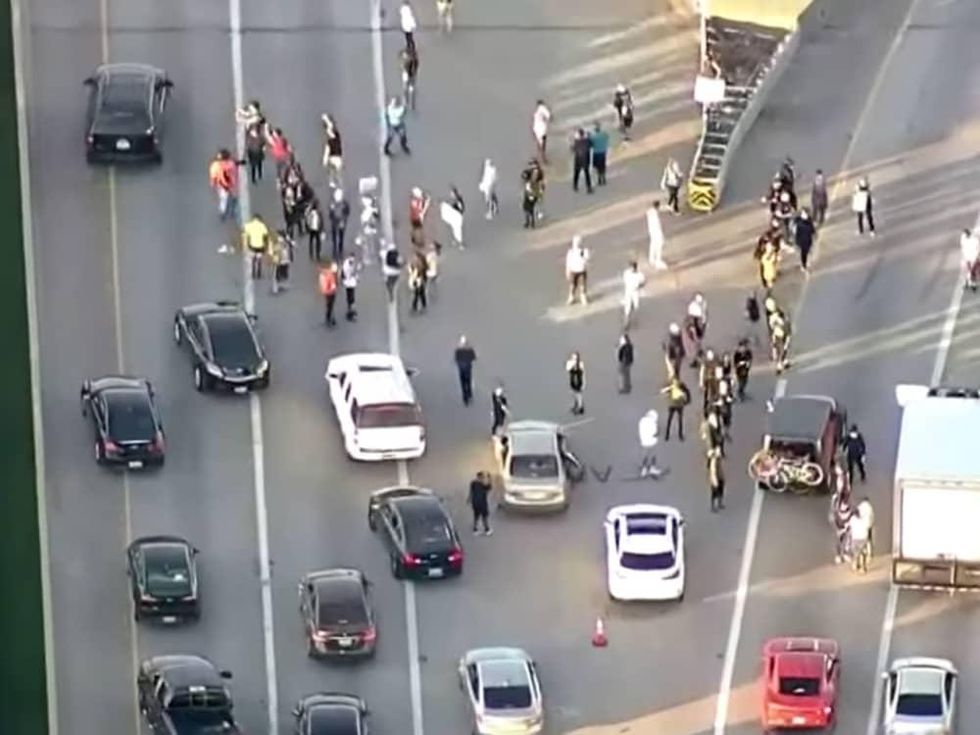 George Floyd protest