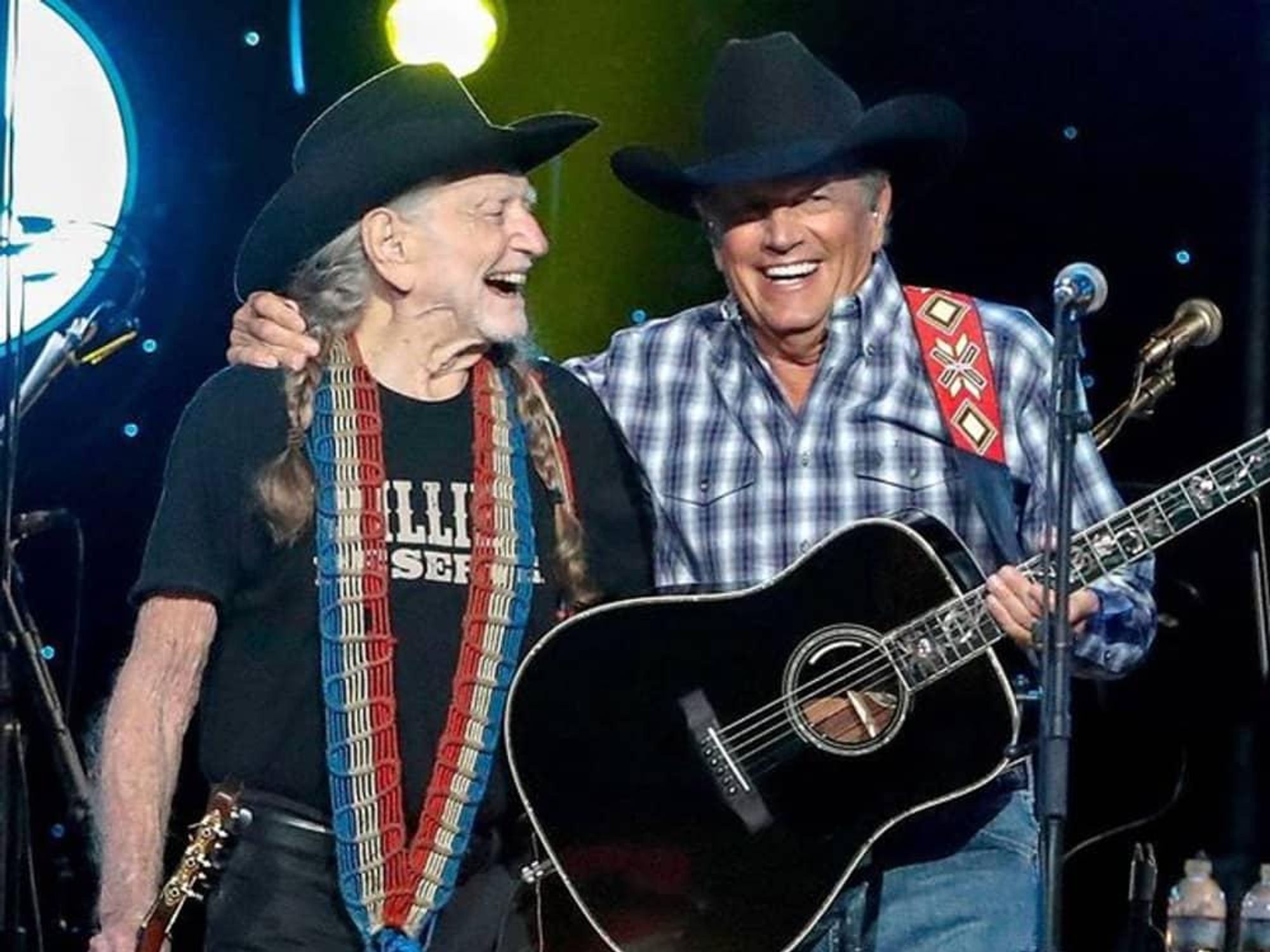 George Strait and Willie Nelson