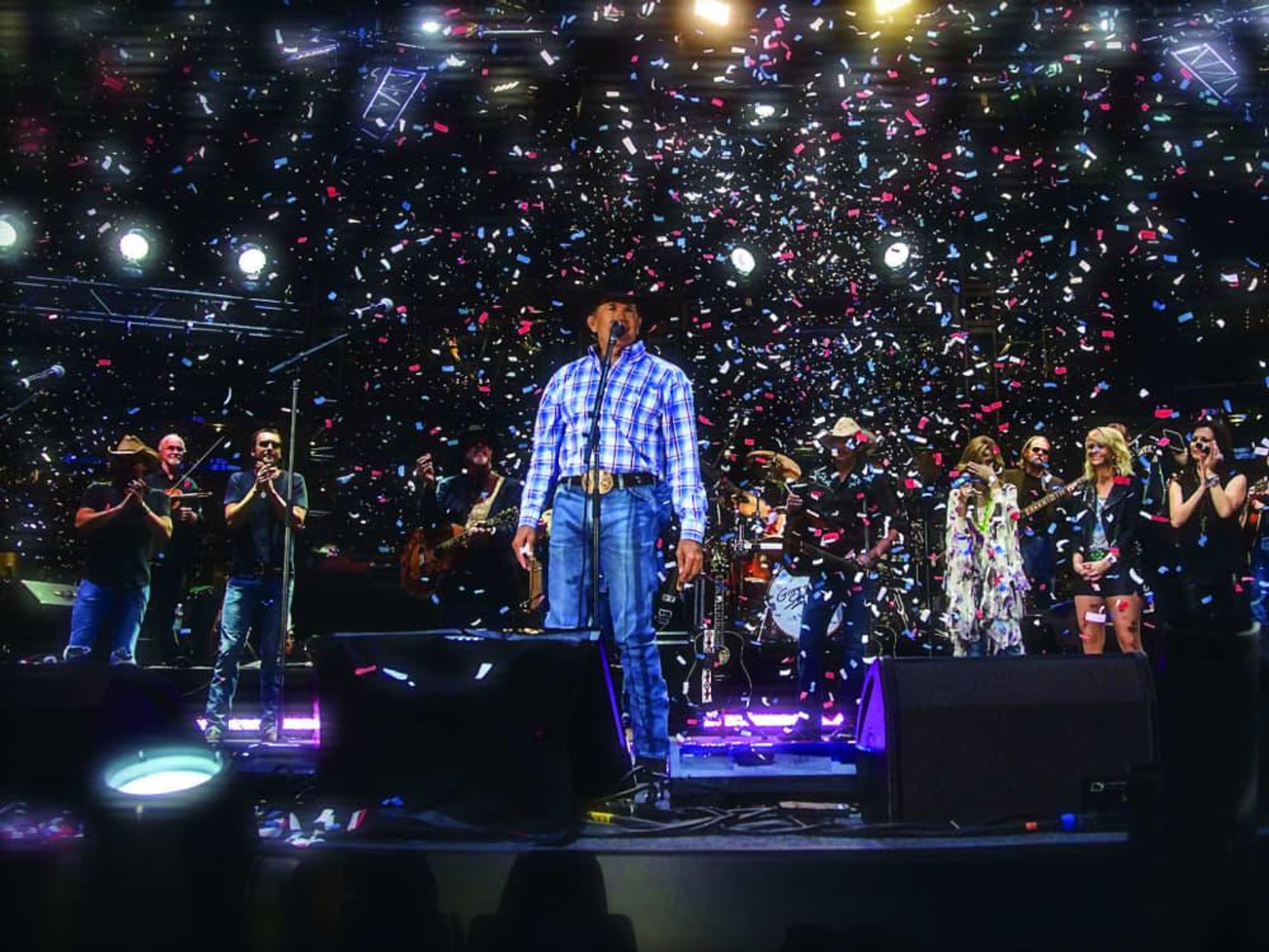 George Strait final concert at AT&T Stadium in Arlington