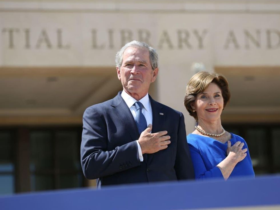 George W. Bush and Laura Bush