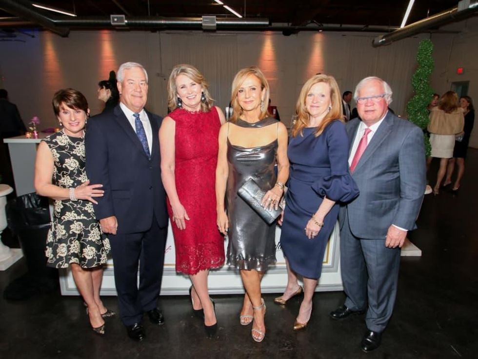 Georgia and Marc Lyons, Diana Crawford, Jane McGarry, Vinette and Mike Montgomery, Symphony of Chefs 2018