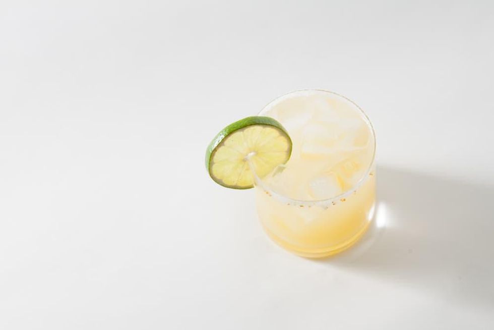 Ghost Margarita cocktail