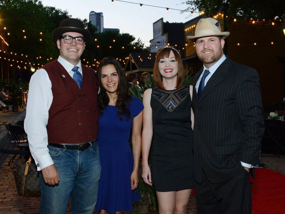 Gideon Powell, Felicia Smith, Ashly Bright, Judson Stafford, history with a twist