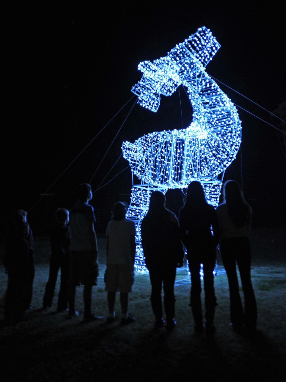 Gift of Lights, Christmas lights