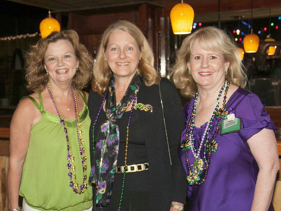 Ginger Sager, Cynthia Beaird, Dixey Arterburn, DSO, Debutante Casino Party