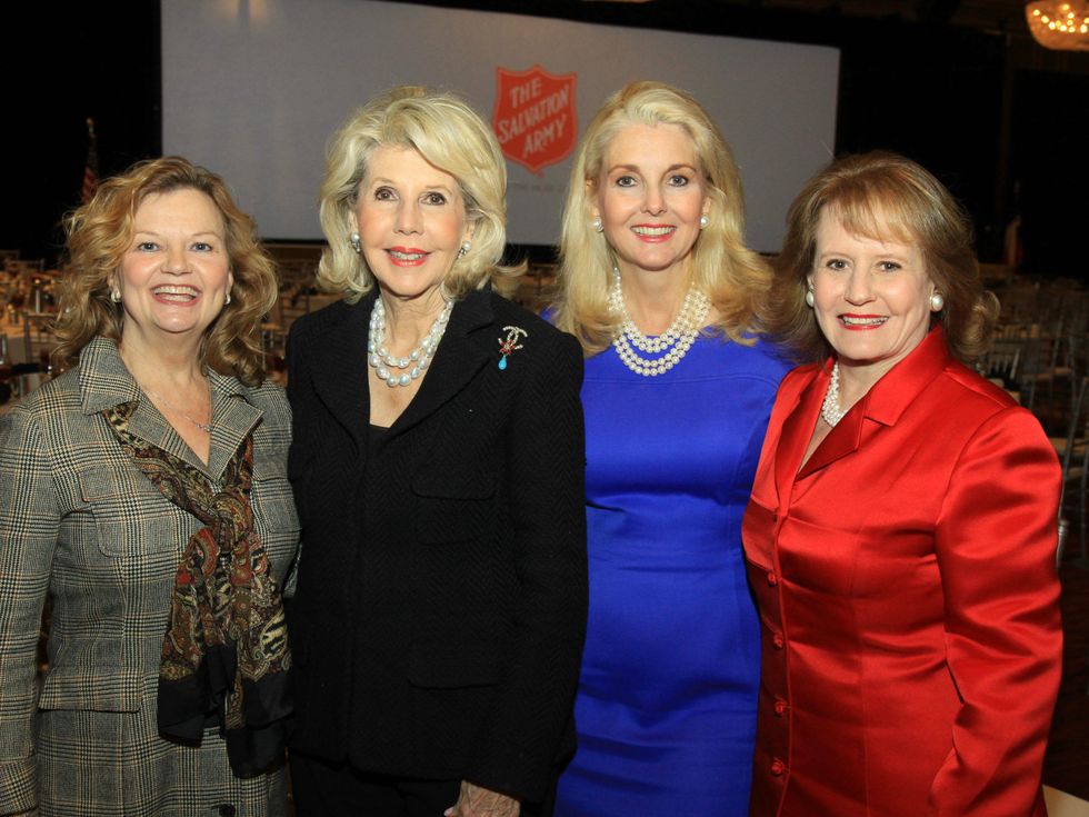 Ginger Sager, Sharon McCullough, Libby Hunt, and Dixey Arterburn, DTMG Luncheon