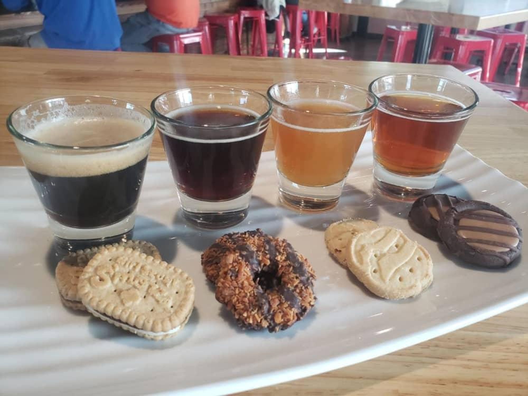 Girl Scout cookies beer