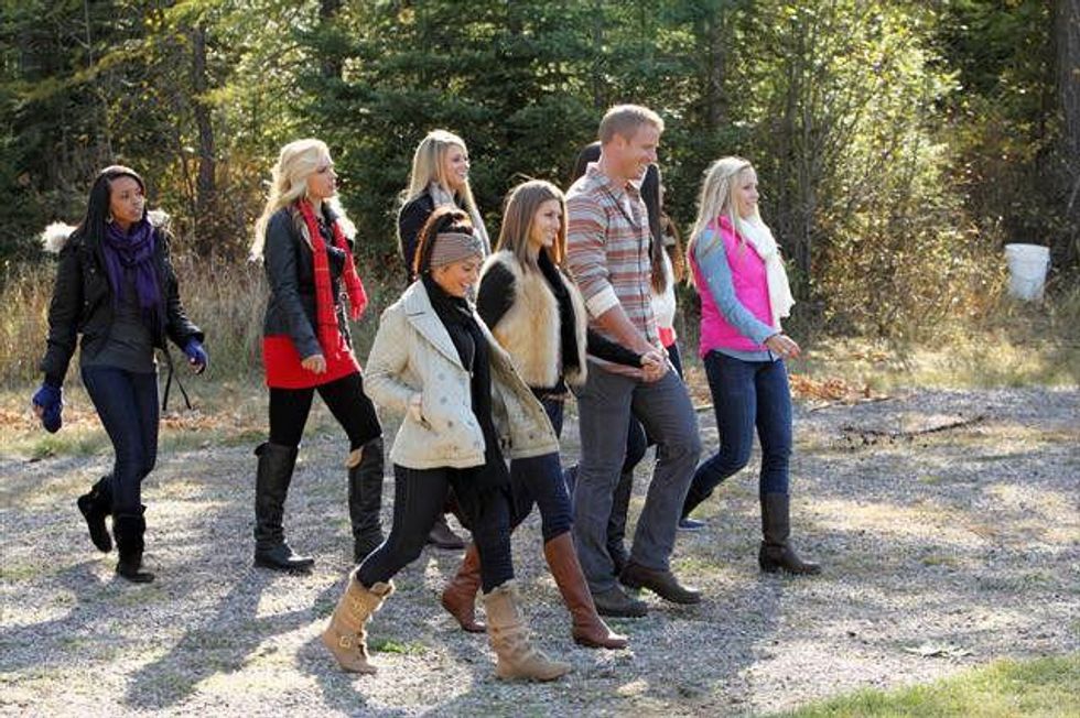 Girls go on group date in Montana on the Bachelor