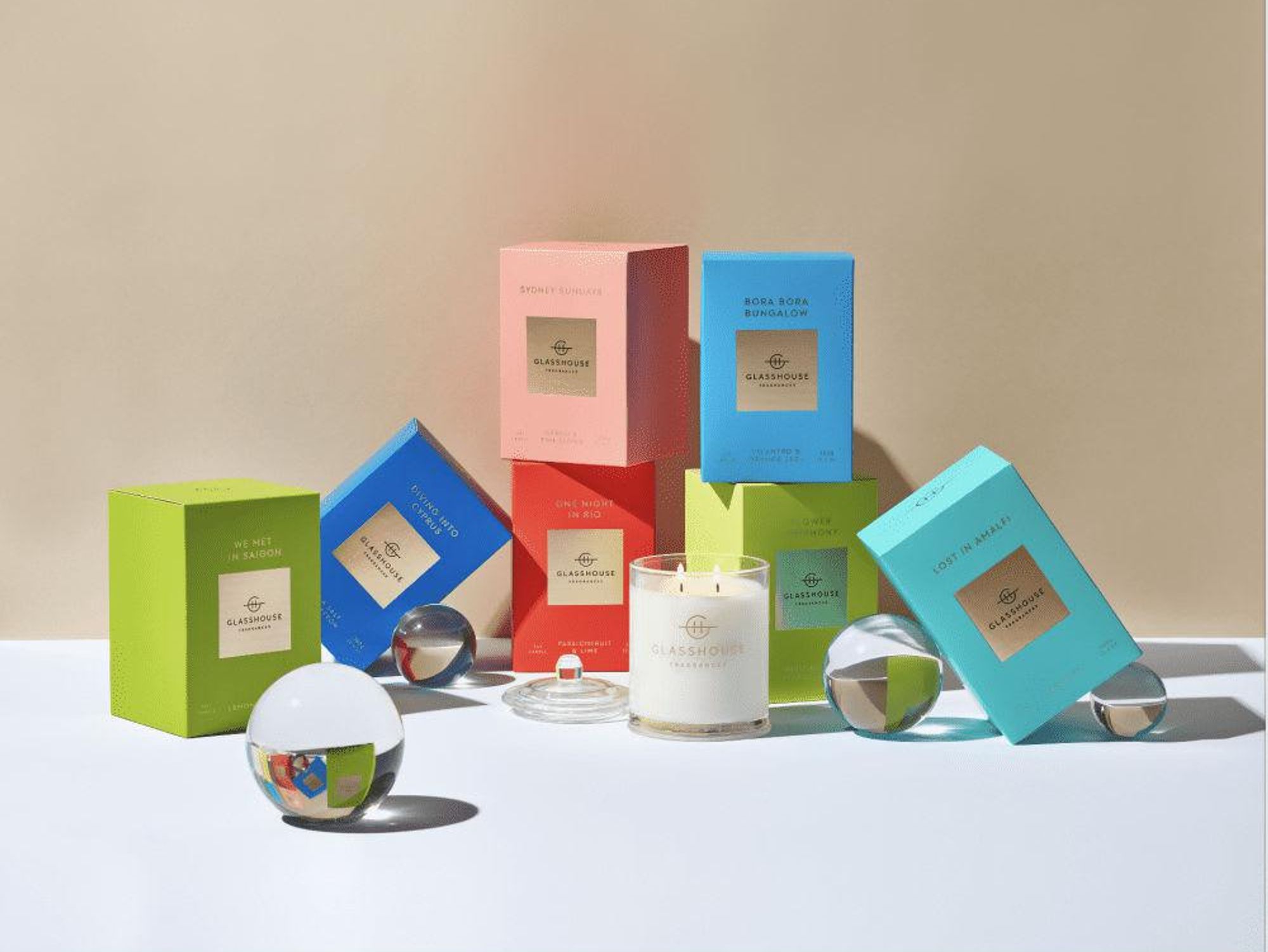 Glasshouse Fragrances, the leading luxury home and personal fragrance brand in Australia, is available at Neiman Marcus NorthPark.