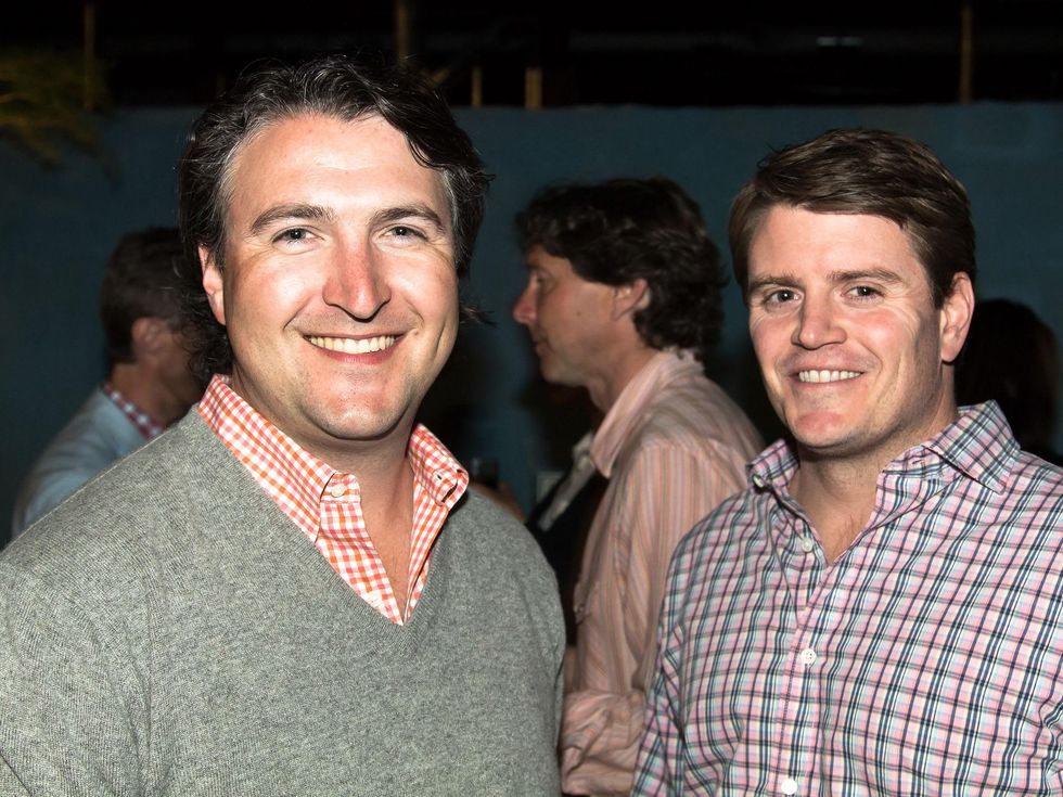 Glenn Singleton, Justin O'Malley at Spring Fling