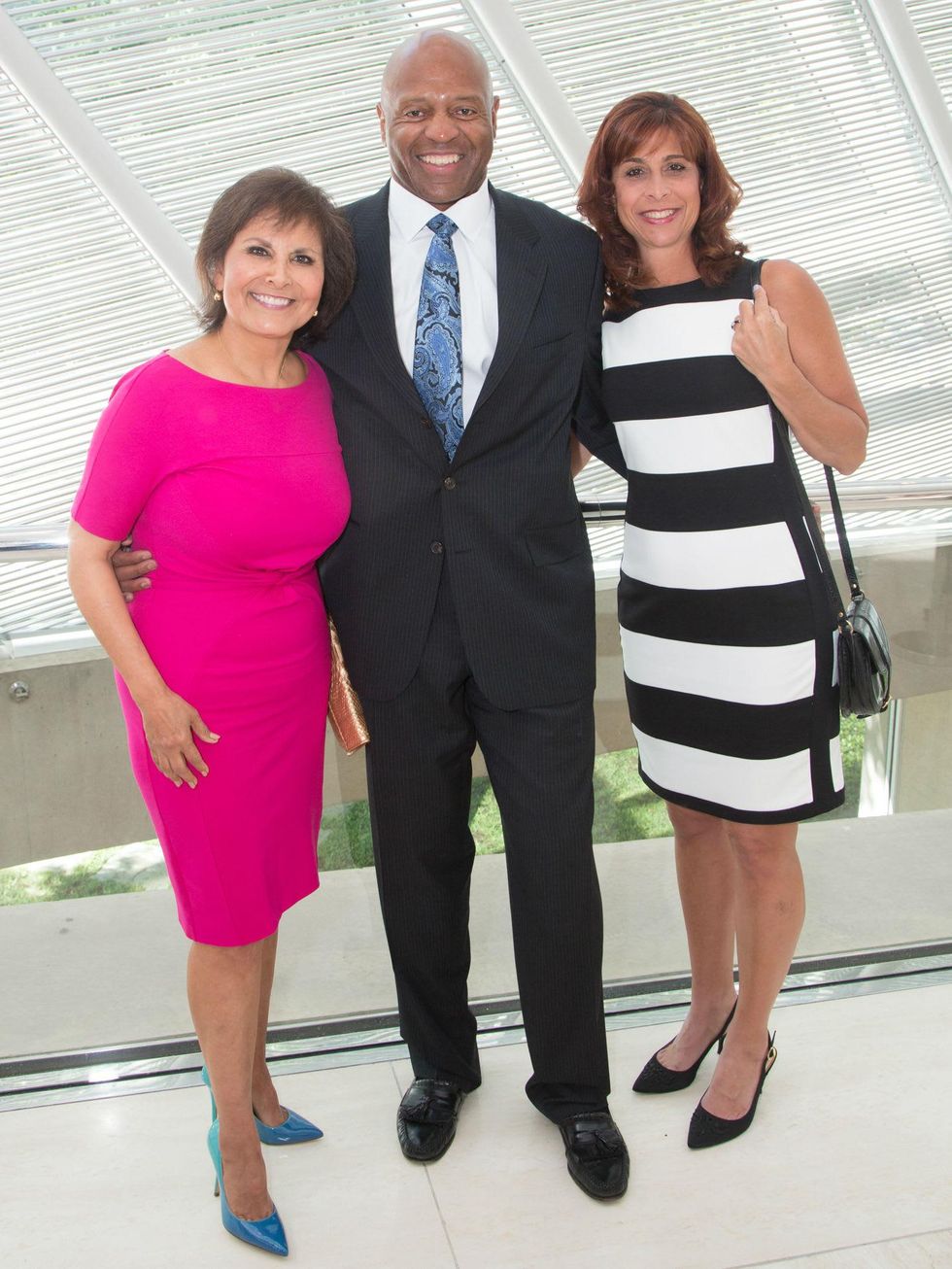 Gloria Campos, Timmy Newsome, Taila Newsome, FWC Luncheon