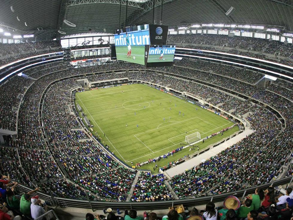 Gold Cup soccer at AT&T Stadium