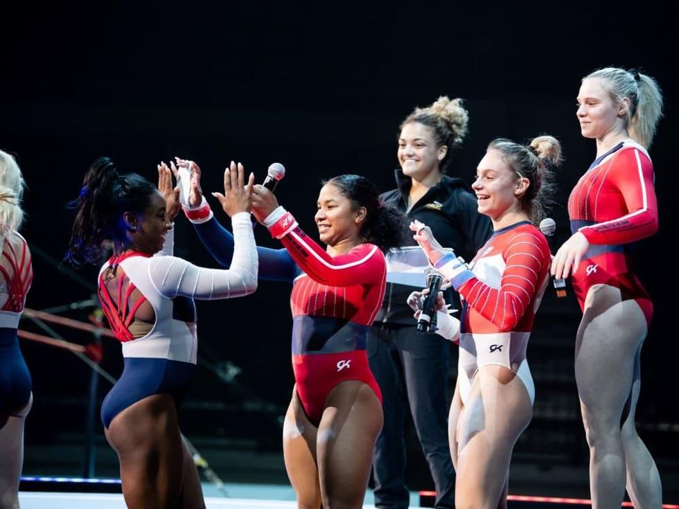 Gold Over America Tour, Jordan Chiles