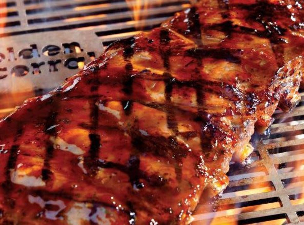 Golden Corral ribs