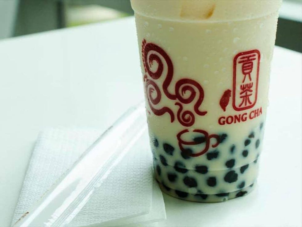 Gong Cha bubble tea