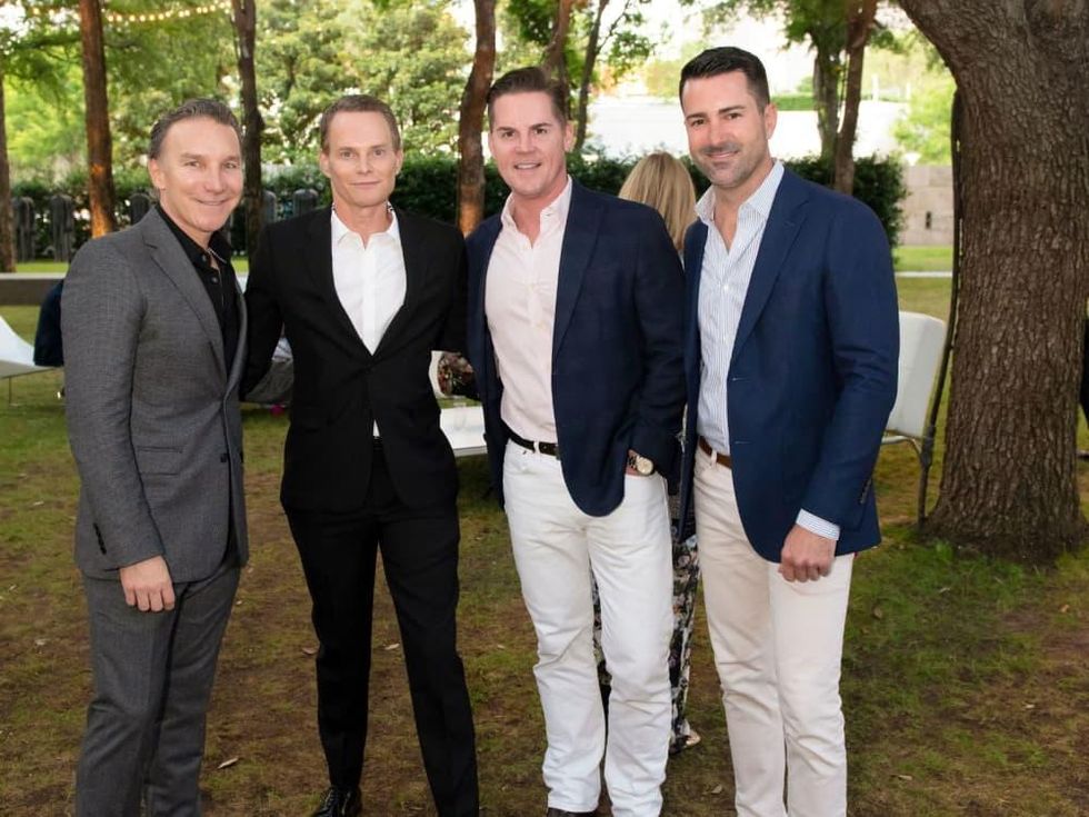 Gonzalo Bueno, Michael McCray, Forrest Gregg, Robby Sturgeon