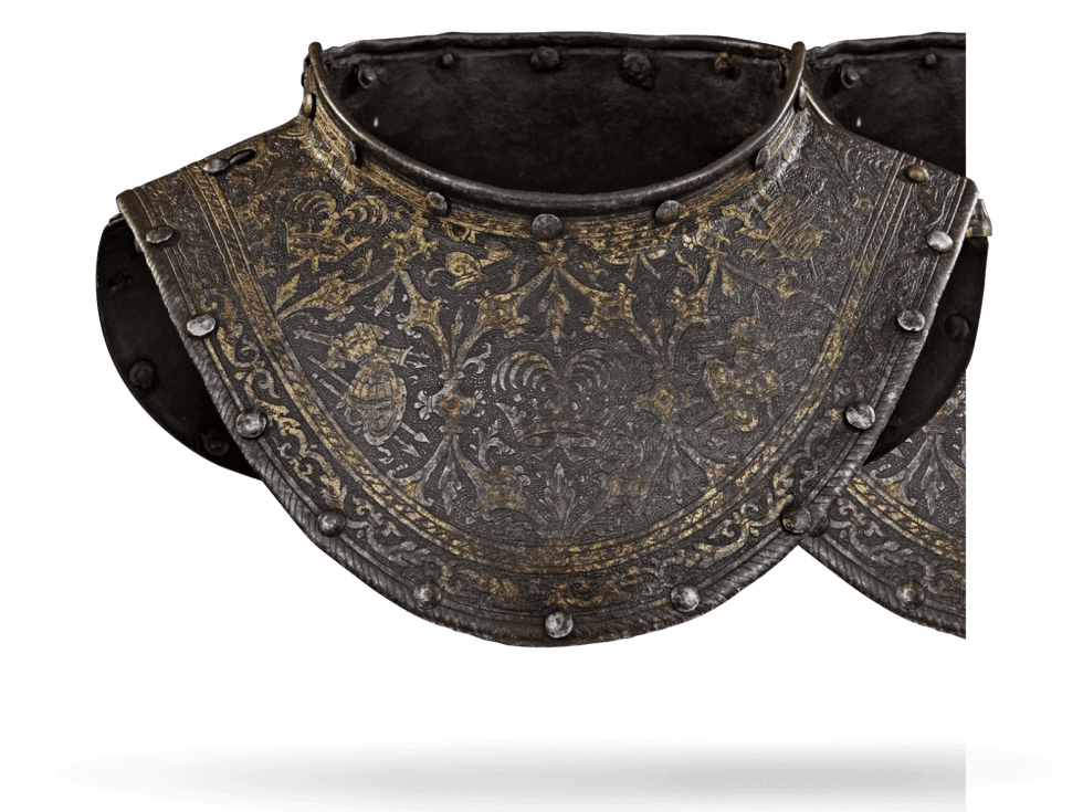 Gorget, Maestro del Castello di Milano