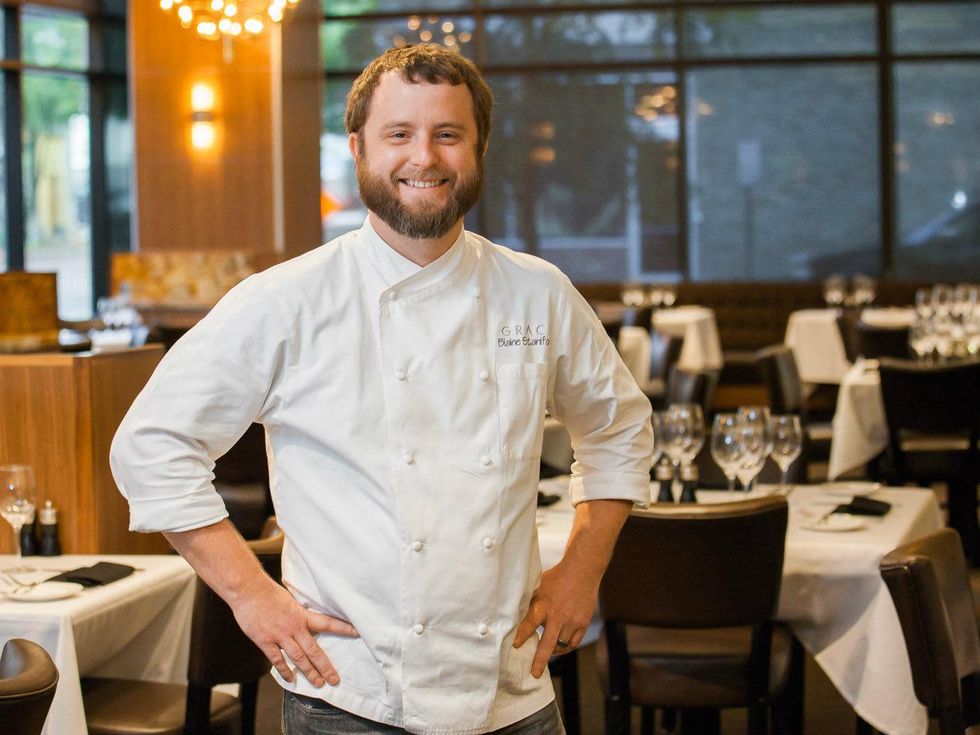 grace, chef blaine Staniford, vegetarian