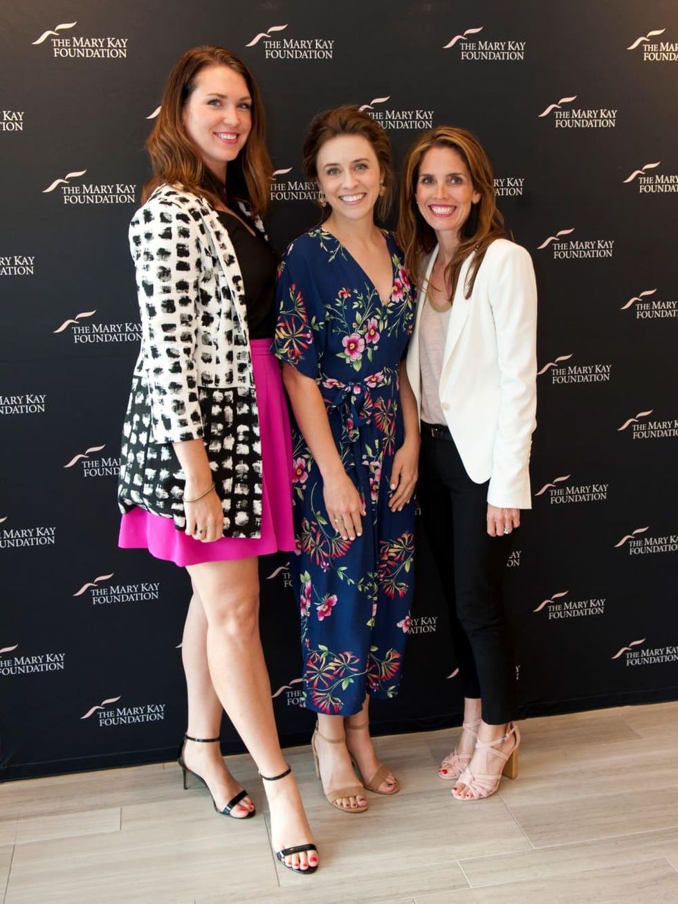 Grace Flanders, Caroline Landree and Carrie Lang