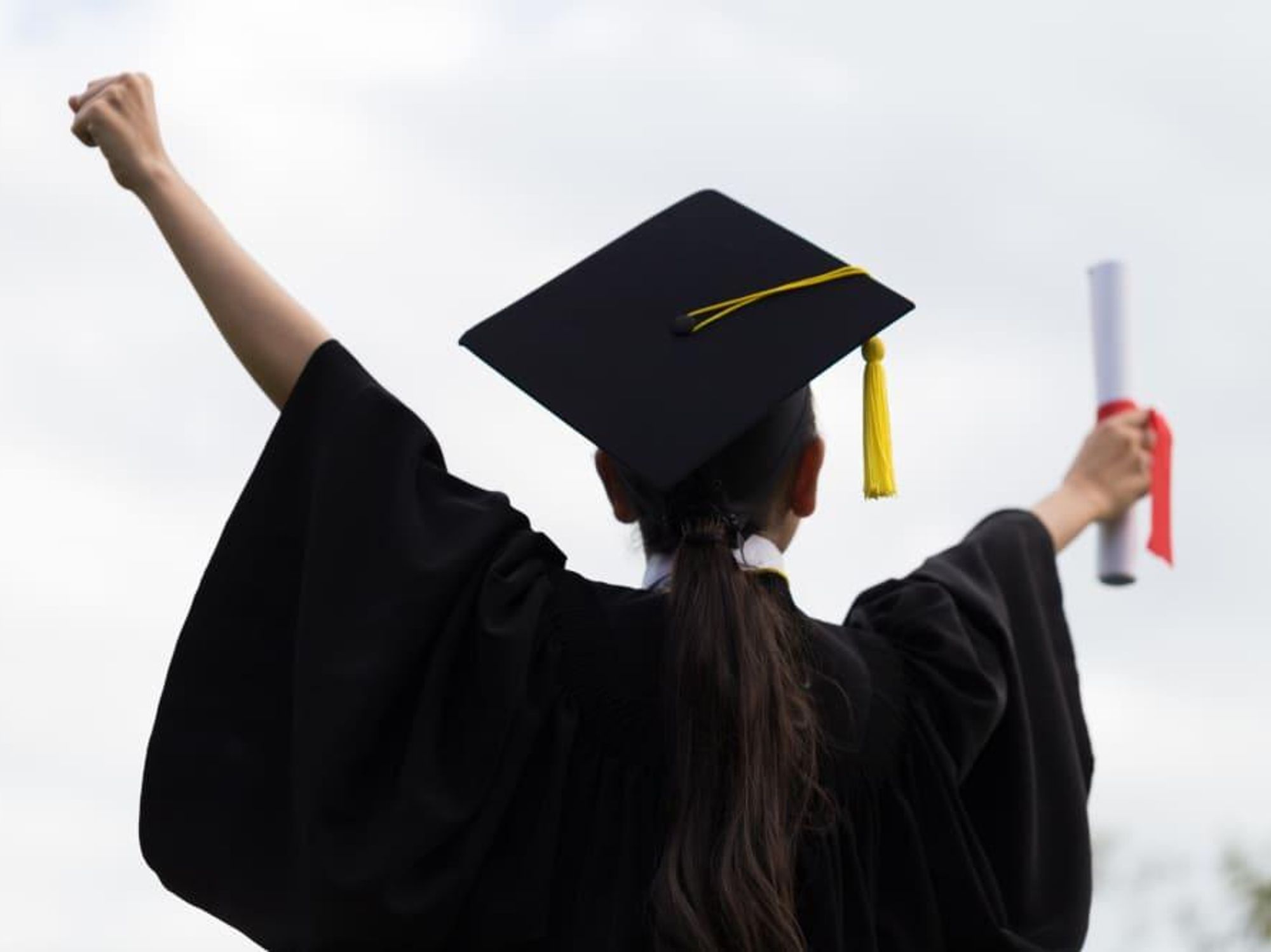 graduation girl diploma hat