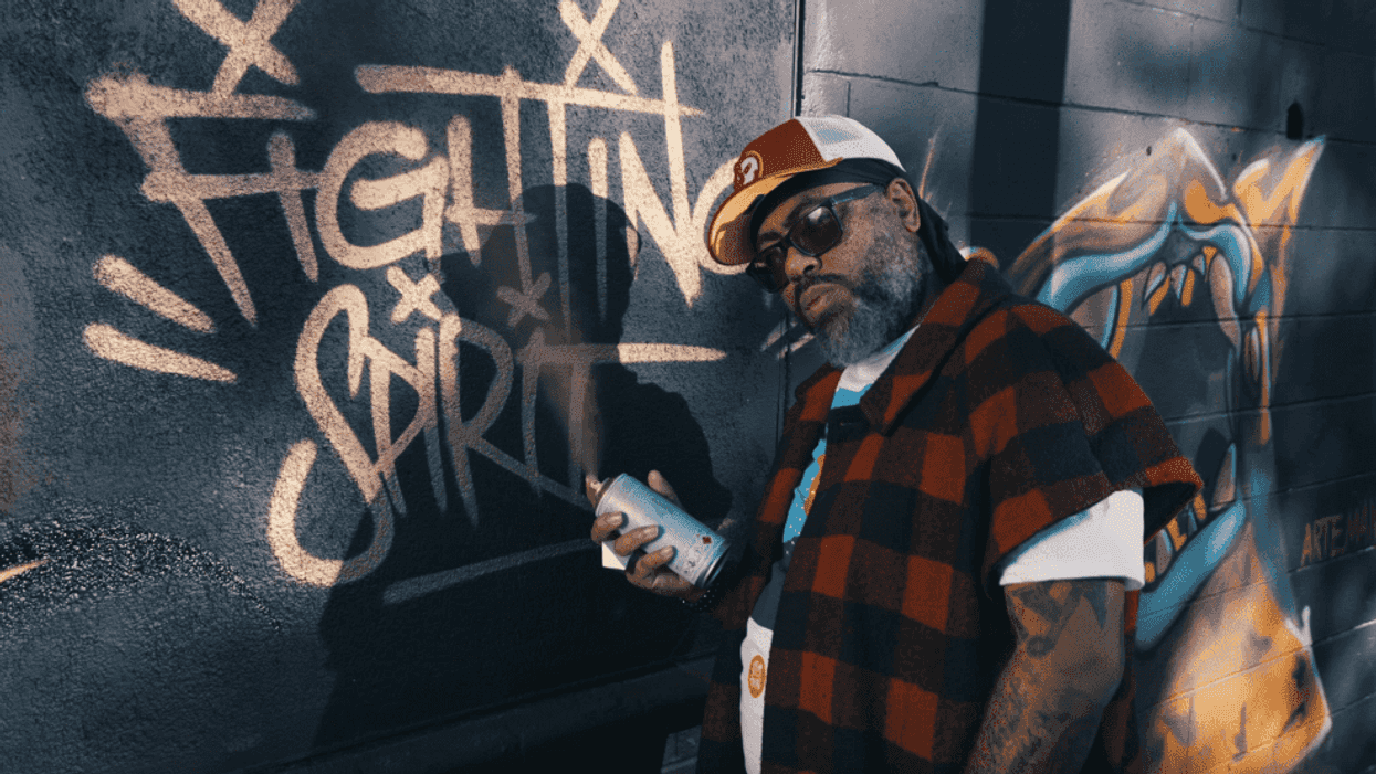 Graffiti artist Tex Moton