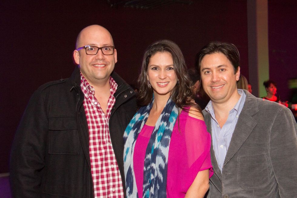 Grant Kornman, Valerie Kornman, James Burke at Phenomenon