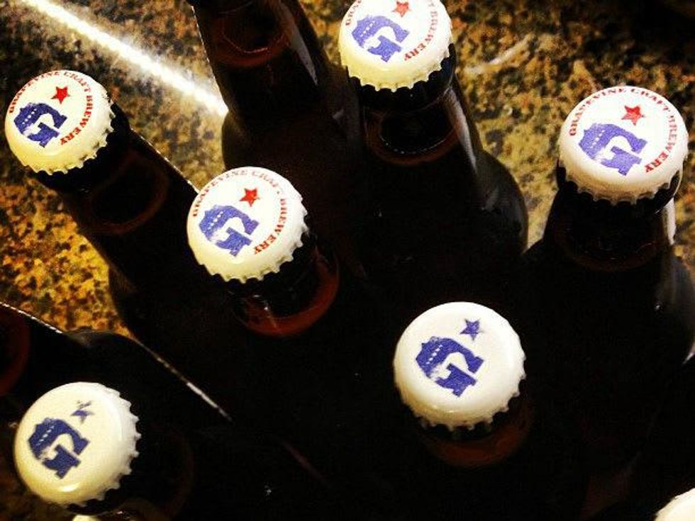 Grapevine Craft Brewery bottles