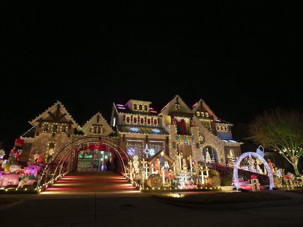 Great Christmas Light Fight, Joules-Cornetti, McKinney, Christmas lights