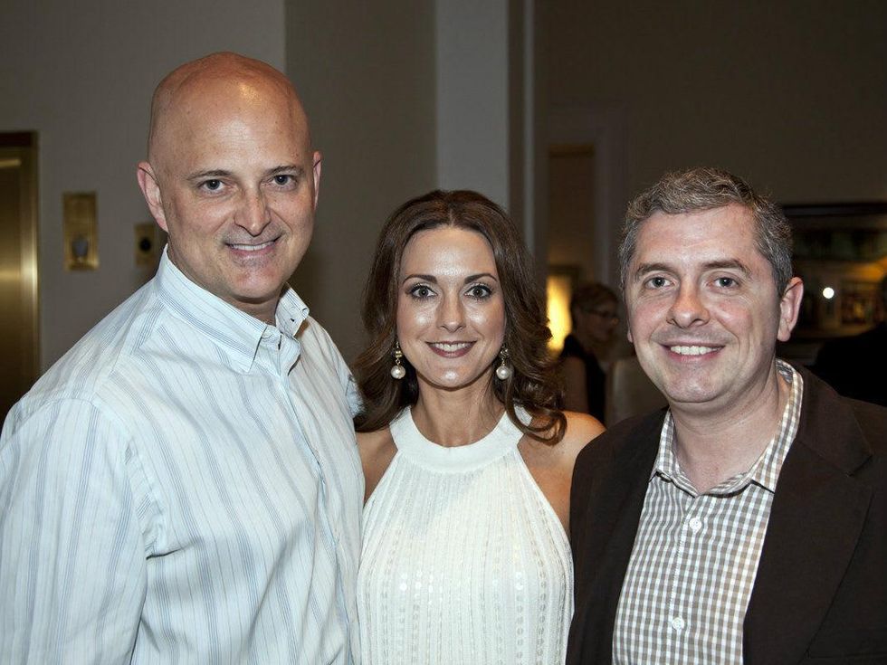 Greg May, Hannah May, Mike Ledley, Orix Foundation Dinner