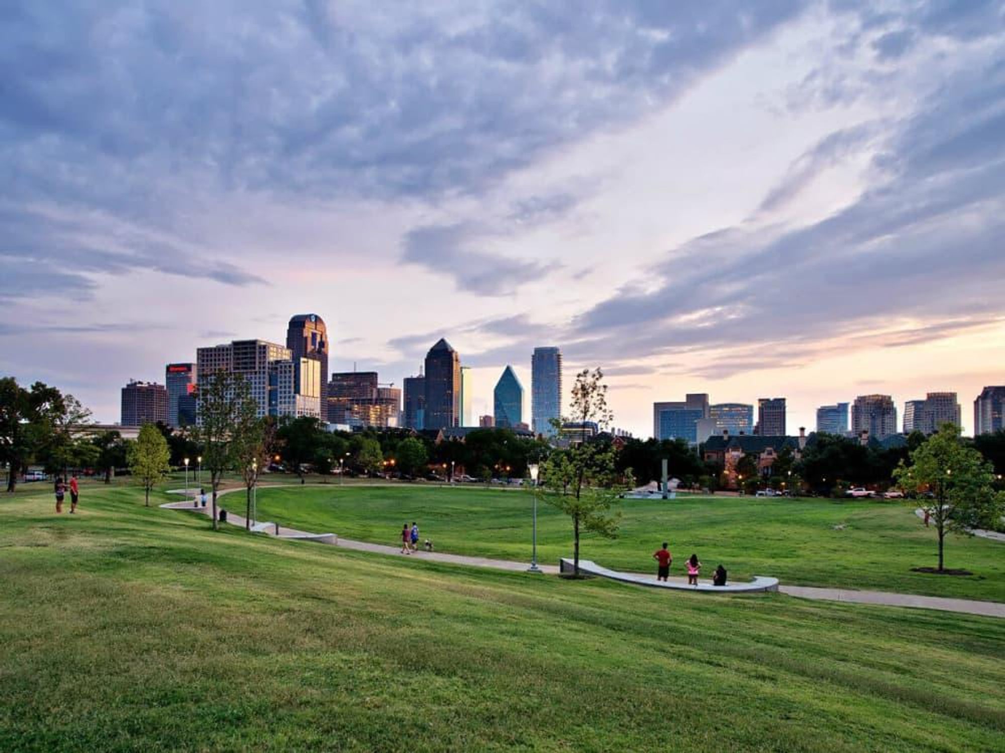 Griggs Park in Uptown Dallas