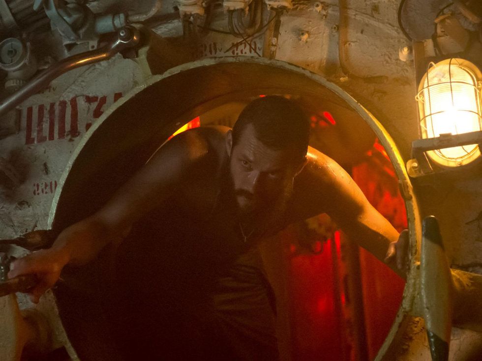 Grigory Dobrygin in Black Sea