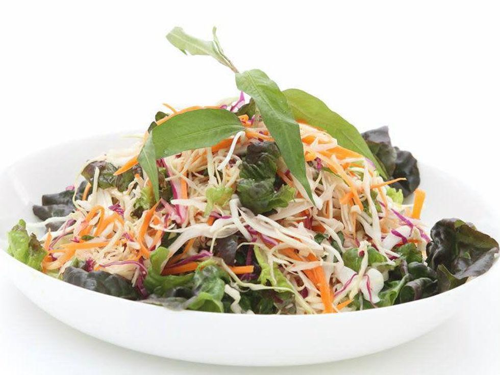 Grilled chicken and cabbage salad at Pho Kitchen at NorthPark